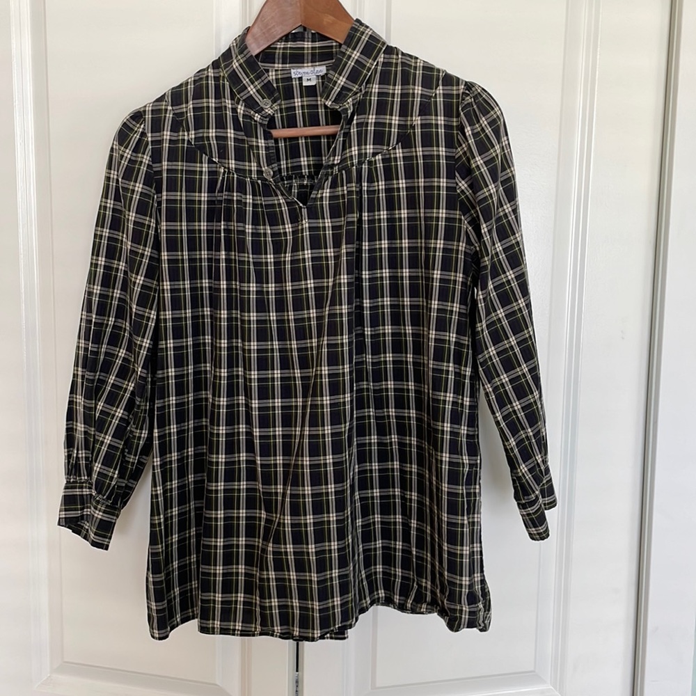 Steven Alan 3/4 sleeve blouse Sz M